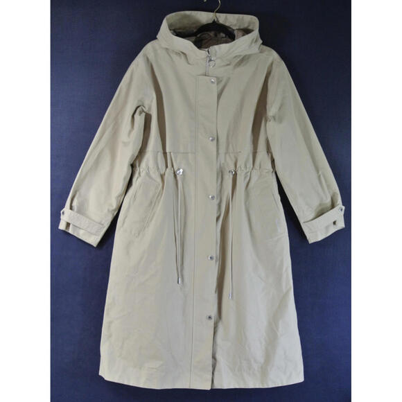 NEW, Barbour Lavender Ladies Waterproof Jacket - Beige Size 14 #C4489 - Picture 11 of 15